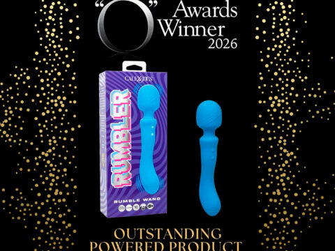 CalExotics Rumbler Wand gana el premio “Outstanding Powered Product”
