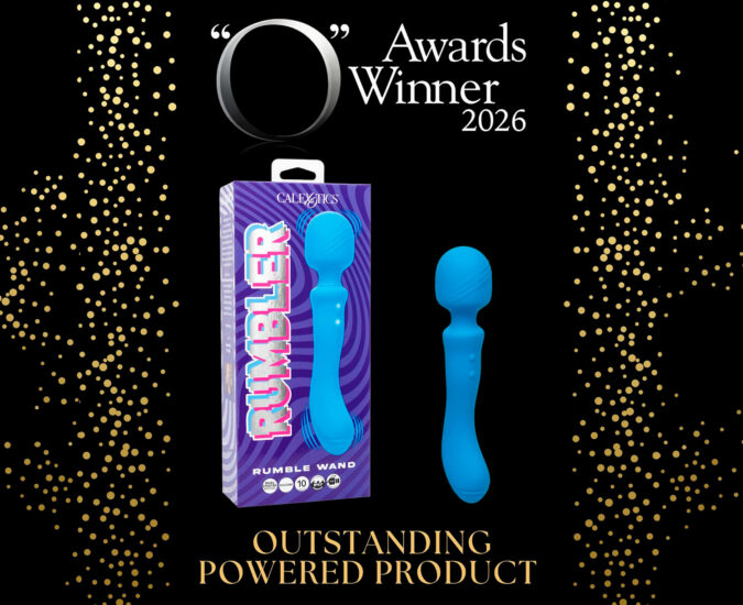 CalExotics Rumbler Wand gana el premio “Outstanding Powered Product”