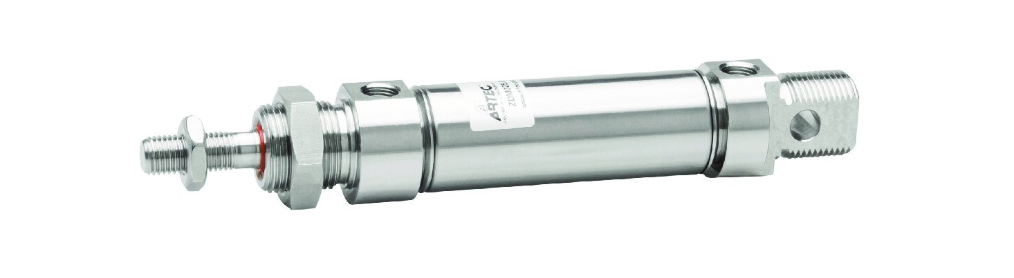 Cilindros redondos ARTEC SERIE Z: rendimiento y resistencia en acero inoxidable