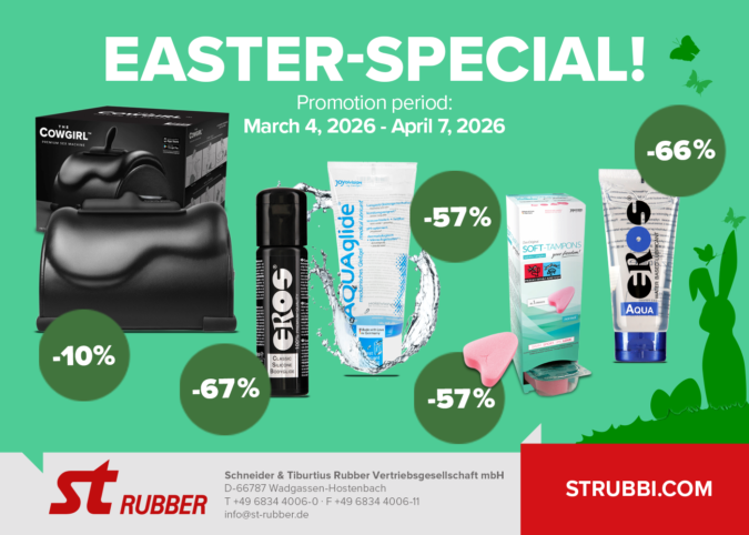 ST RUBBER lanza una promoción especial de Pascua con grandes descuentos en marcas premium
