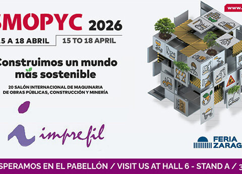 Imprefil presentará sus soluciones para maquinaria de obra pública en SMOPYC 2026