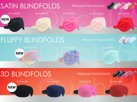 OUCH! amplía su colección Sensory Play con nuevas máscaras para los ojos