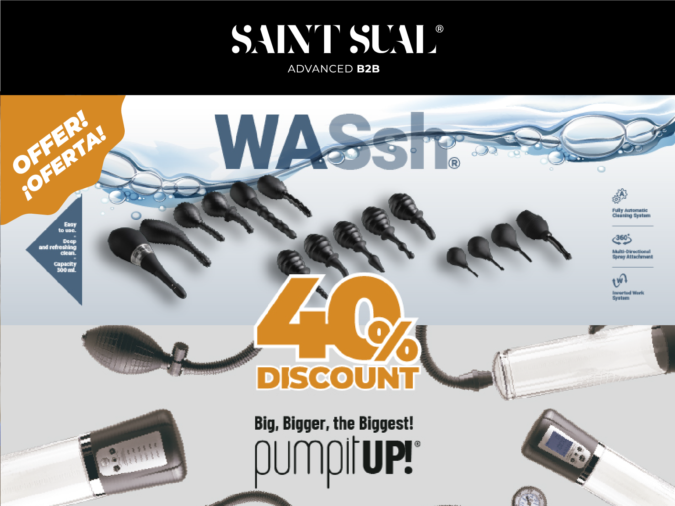 40% de descuento en WASSH y Pump It Up!