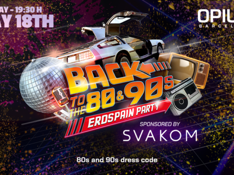 La EroSpain Party 2026 «regresa al futuro» en OPIUM con premios y muchas sorpresas