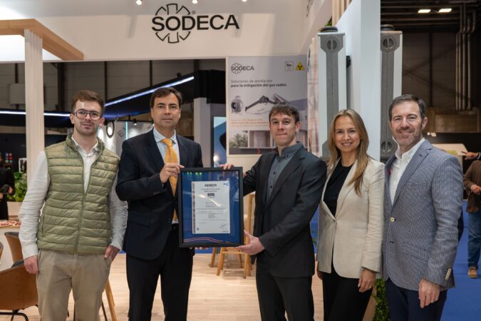 Sodeca obtiene el certificado de prediseño Edificio Sostenible de AENOR para su sede central