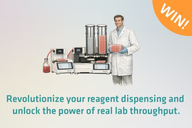 Win an Integra Biosciences WellJet reagent dispenser