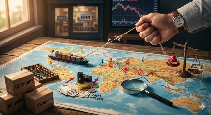 Alerta en el retail en un contexto de tensiones geopolíticas y presión sobre márgenes