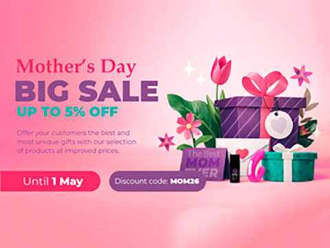 Dreamlove celebra el día de la madre con una campaña especial con descuentos