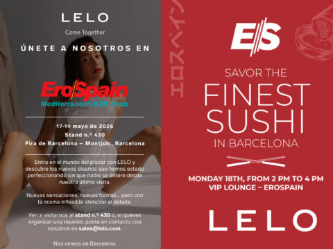 LELO prepara lanzamientos clave en EroSpain 2026 y un evento exclusivo