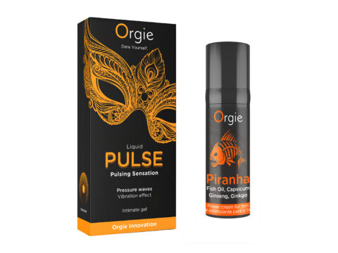 Orgie impulsa la innovación en cosmética íntima con Liquid Pulse y Piranha Power Cream