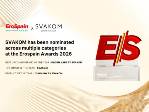 SVAKOM destaca en los EroSpain Awards 2026 con múltiples nominaciones