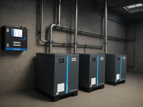 Atlas Copco’s robust screw vacuum pump for industrial application