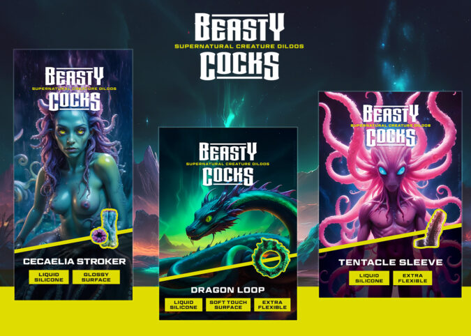Beasty Cocks amplía su universo fantástico con tres nuevas criaturas míticas