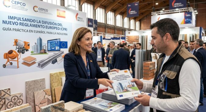 La industria española de materiales de construcción impulsa la difusión del nuevo Reglamento Europeo de Productos de Construcción con una guía en español