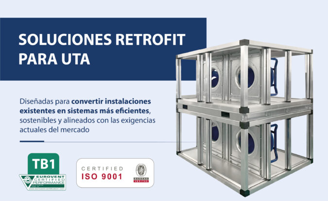 Soluciones ‘retrofit’ para reacondicionar unidades existentes de baja eficiencia