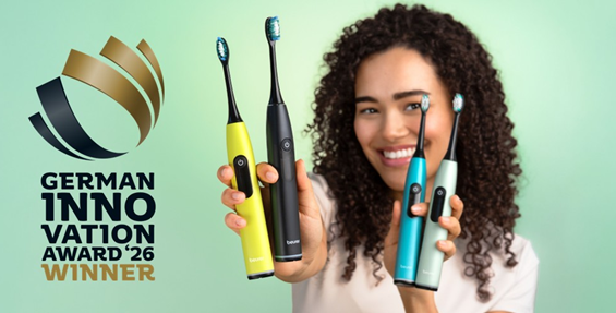 Beurer se consolida como líder: el cepillo de dientes sónico SC-50 recibe el Premio Alemán a la Innovación 2026