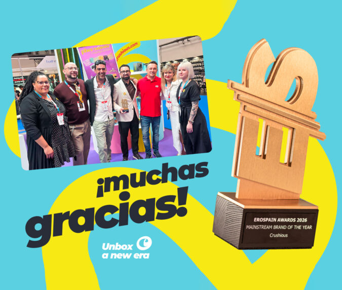 Crushious celebra su éxito en EroSpain 2026 y presenta sus nuevas velas de masaje