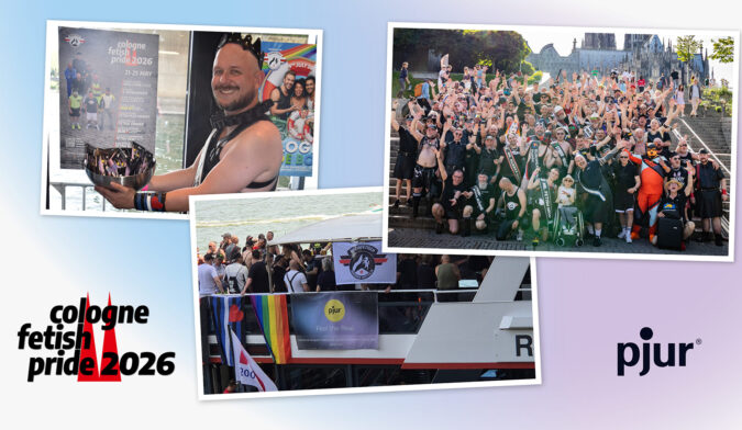 pjur navega con orgullo en la Cologne Fetish Pride 2026