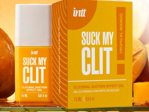 ST RUBBER ya dispone del nuevo Suck My Clit Tropical Mango de INTT