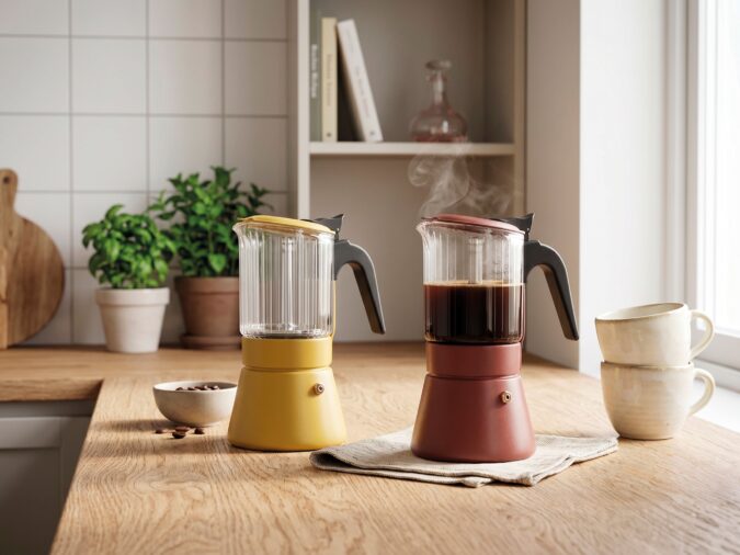 La cafetera Clair de Inoxibar amplía la gama de colores