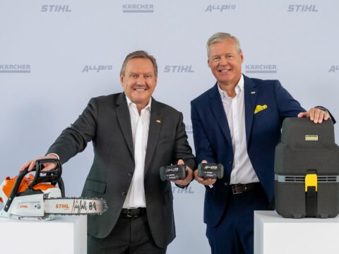 Kärcher y STIHL lanzan una alianza pionera en baterías