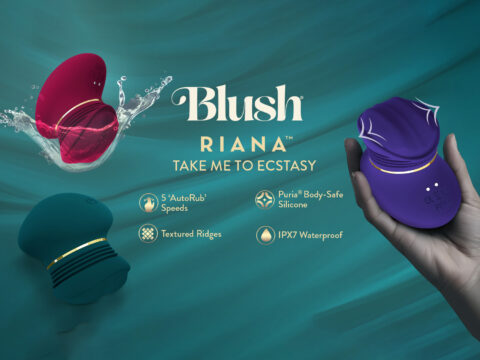 Blush presenta RIANA™, un nuevo estimulador con la exclusiva tecnología AutoRub™