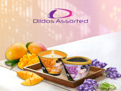Dildos Assorted amplía la gama Shunga con dos nuevas velas de masaje aromáticas