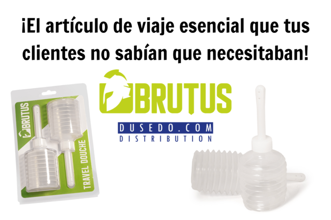BRUTUS apuesta por la comodidad con su nuevo Travel Douche 2-Pack
