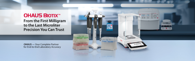 OHAUS Corporation anuncia una integración estratégica con BIOTIX™ para ofrecer soluciones de flujo de trabajo de laboratorio más completas de principio a fin