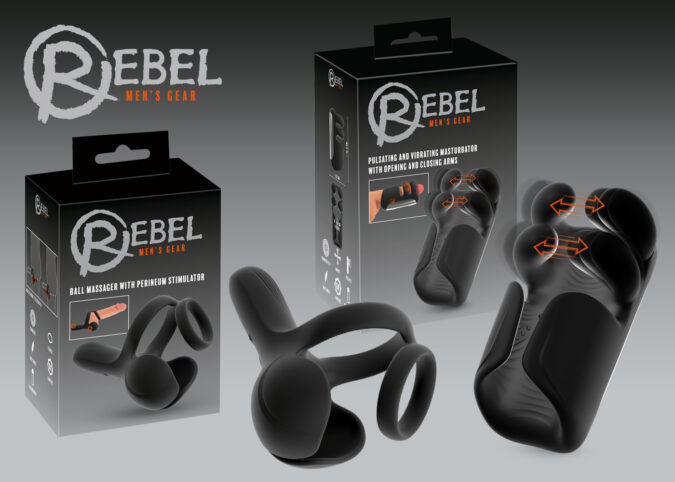 REBEL amplía su gama masculina con dos nuevos estimuladores
