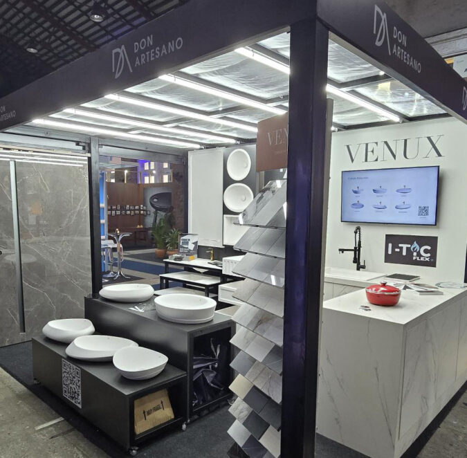 VENUX estuvo presente en el Salão Rio de Interiores en Brasil en el espacio de Don Artesano
