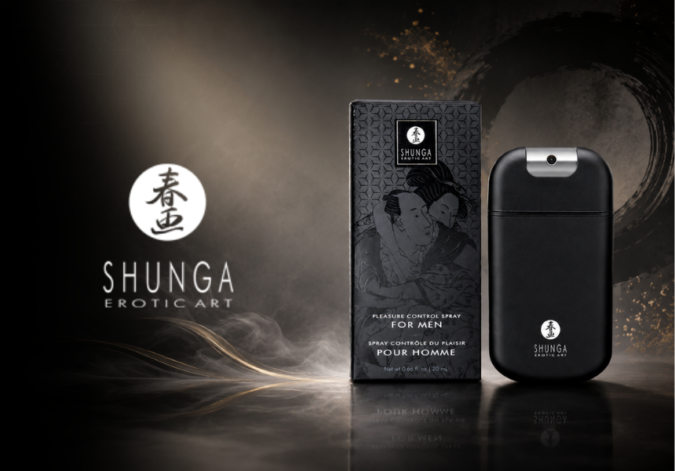 Shunga presenta Pleasure Control Spray, un spray diseñado para prolongar el placer