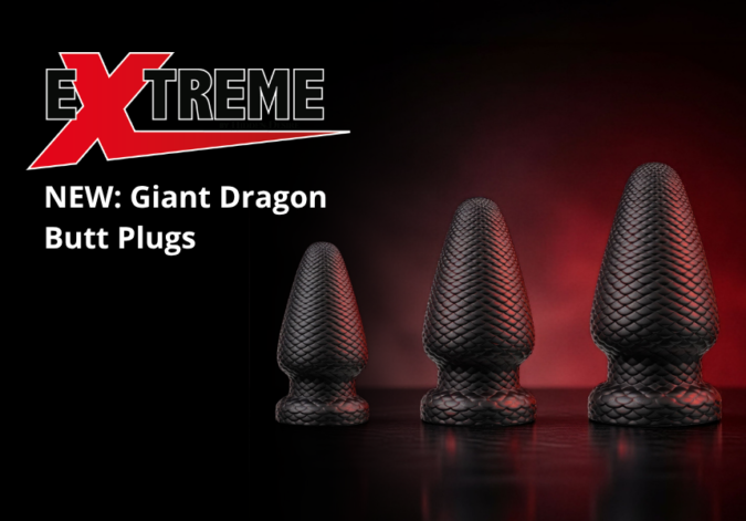 Hidden Desire EXTREME lleva su gama anal a lo grande con Giant Dragon