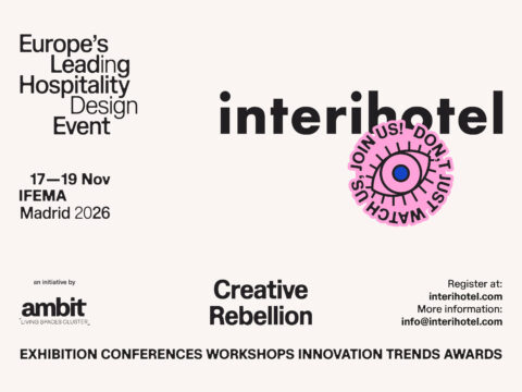 Stefan Sagmeister, Neri&Hu y Dani García encabezarán el programa de interihotel MAD26