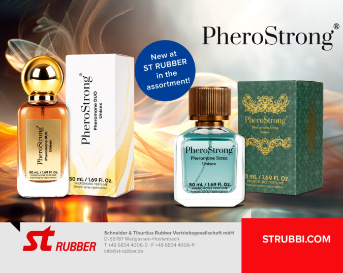 ST RUBBER incorpora dos nuevas fragancias unisex de PheroStrong