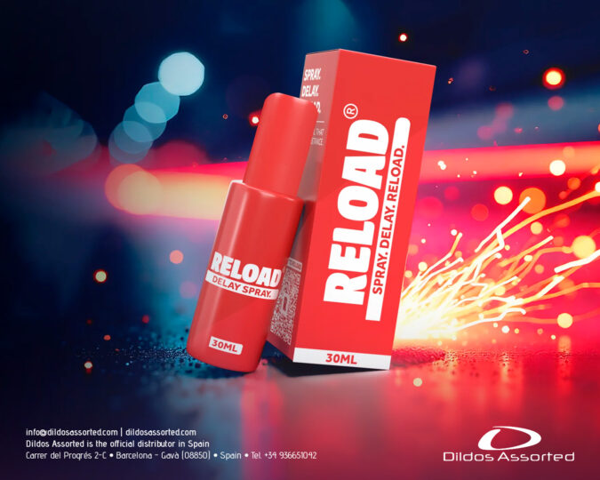 Reload Spray de EXS llega a Dildos Assorted para ayudar a prolongar las relaciones sexuales