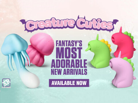 Tres unicornios se suman a Creature Cuties, la colección fantástica de XR Brands