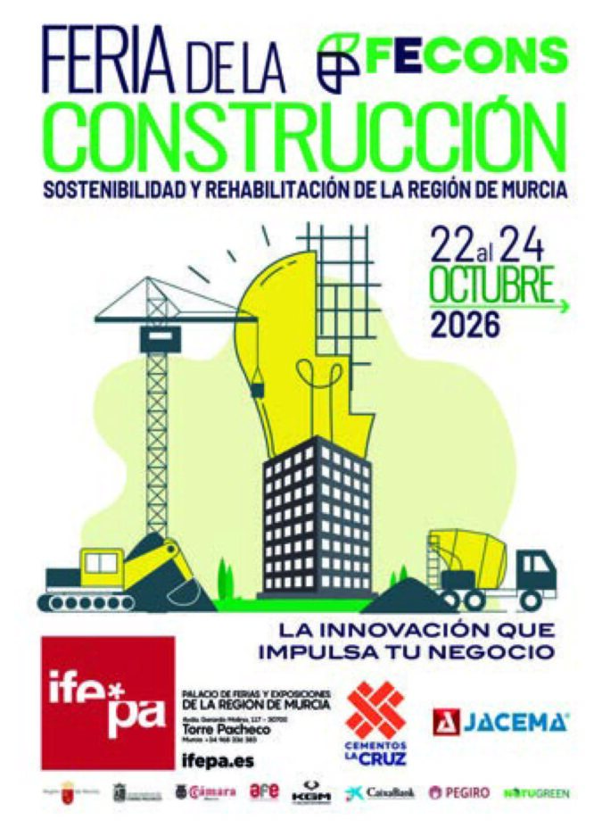 FECONS regresa a IFEPA del 22 al 24 de octubre como gran punto de encuentro del sector de la construcción