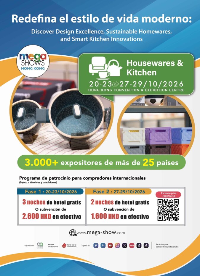 MEGA SHOW Hong Kong regresa con toda su oferta de artículos para el hogar en HOME ASIA