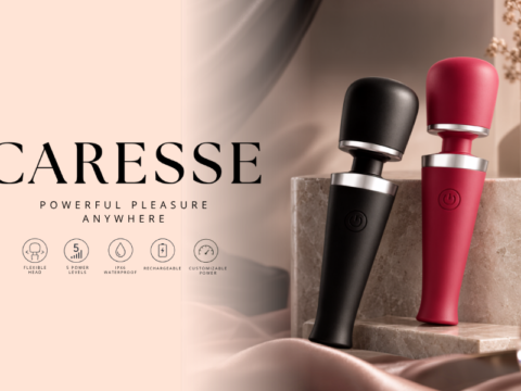 Caresse amplía su gama con dos masajeadores compactos de cinco niveles de potencia