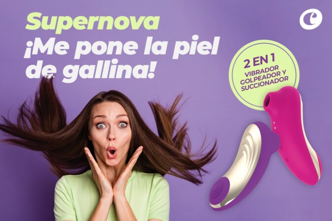 Supernova combina succión y golpeteo en un diseño inspirado en el universo