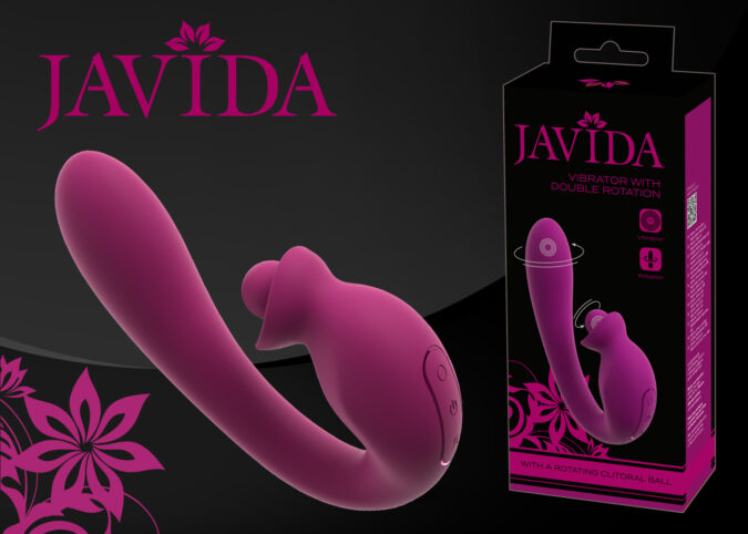 JAVIDA apuesta por la doble rotación y cuatro motores en su nuevo vibrador simultáneo