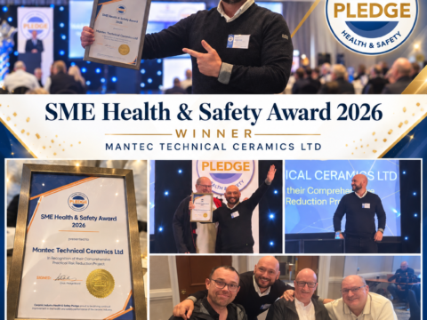 Mantec receives Top Health & Safety Award