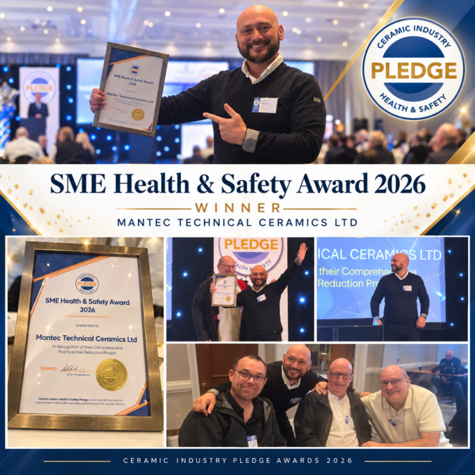 Mantec receives Top Health & Safety Award