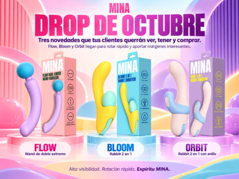 MINA sorprende con Flow, Bloom y Orbit: tres nuevas formas de entender el placer