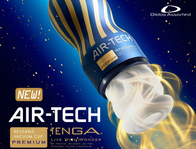 TENGA PREMIUM AIR-TECH la combinación perfecta para intensificar las sensaciones