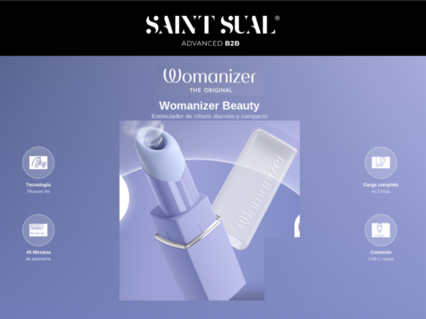 Saint Sual incorpora a su catálogo el nuevo Womanizer Beauty Lilac con tecnología Pleasure Air™