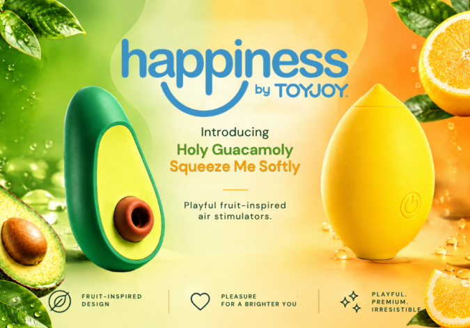 Happiness pone sabor y diversión al placer con dos nuevos estimuladores frutales