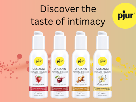 pjur pone sabor al placer con cuatro nuevas variedades de Organic Oral Delight